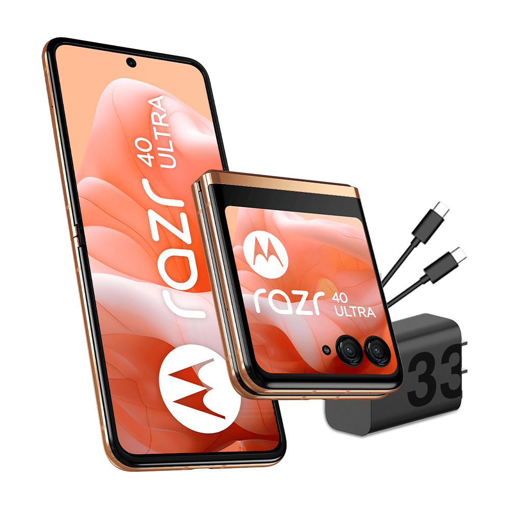 Motorola razr 40 ultra Peach Fuzz