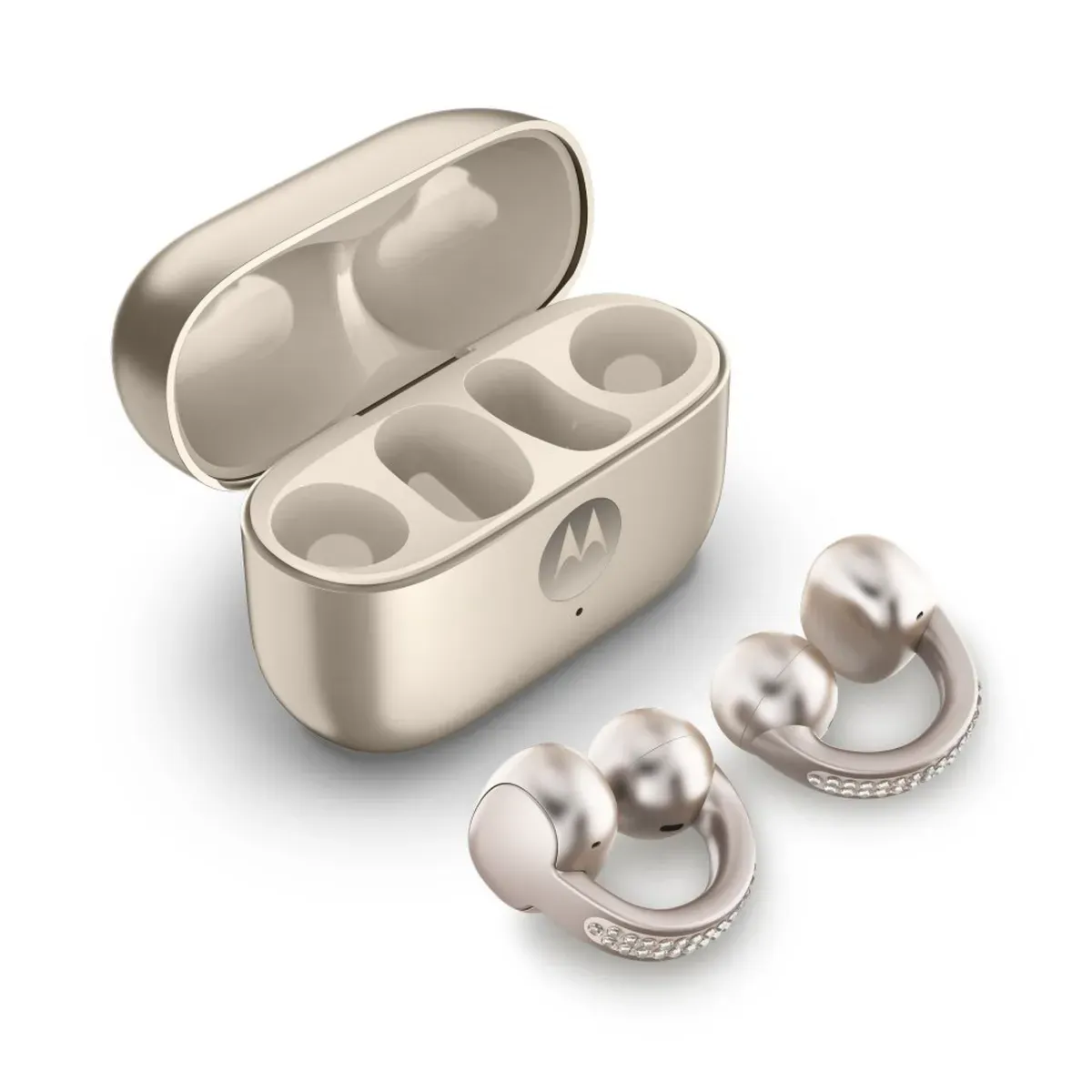 moto buds loop by Swarovski Dorado